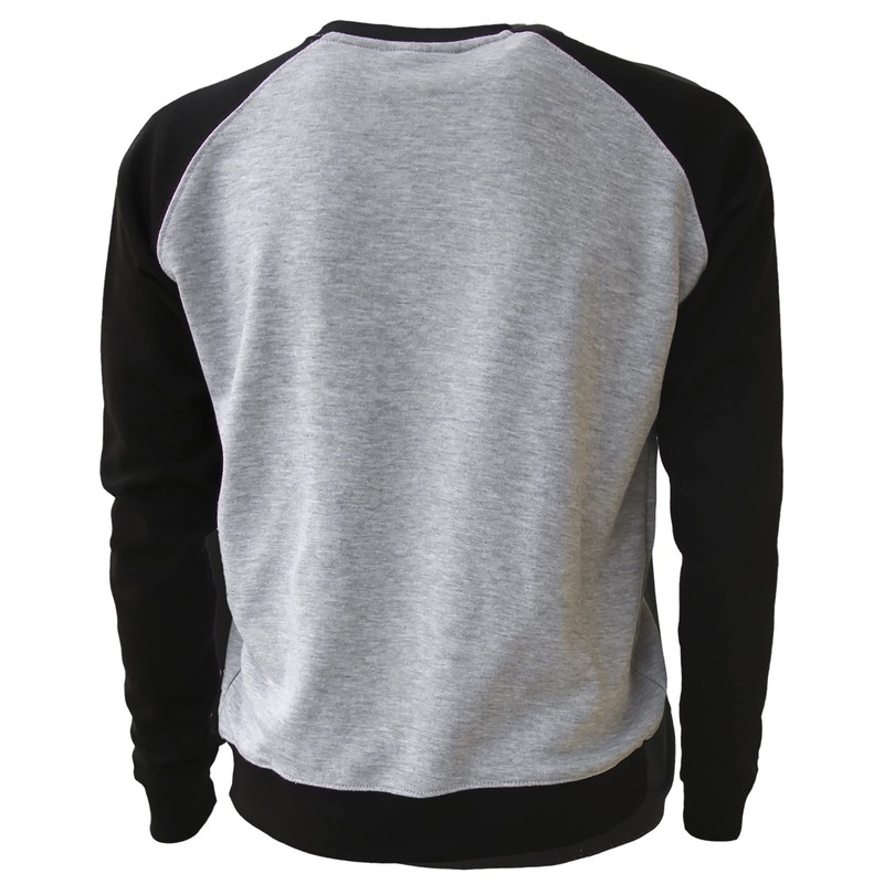 ROCK-IT Apparel Sweatshirt Men's Raglan 2 Tone Crew Neck Sweater