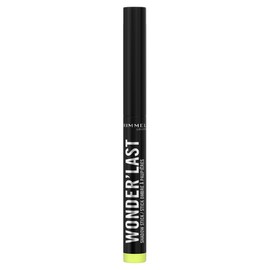 Rimmel Wonder'Last 008 Galactic Green Lidschattenstift, lebendige und wirkungsvolle Farbe, einfach aufzutragen, angenehme Textur, ultra-cremige Formel, vegane Formel, 1,64 g