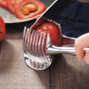 Kitchen Gadget Handy Onion Holder Potato Tomato Slicer Vegetable Fruit