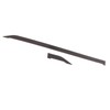 2PCS UTV Center Console Trim Carbon Fiber Smooth Surface Replacement