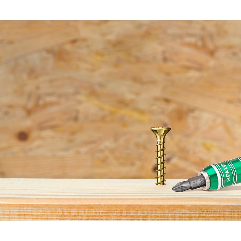SPAX Universal Screw, 4 x 25 mm, Pack of 180,