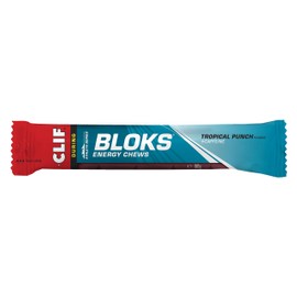 Clif Bloks Tropical Punch with Caffeine Sports Supplements, 60 g