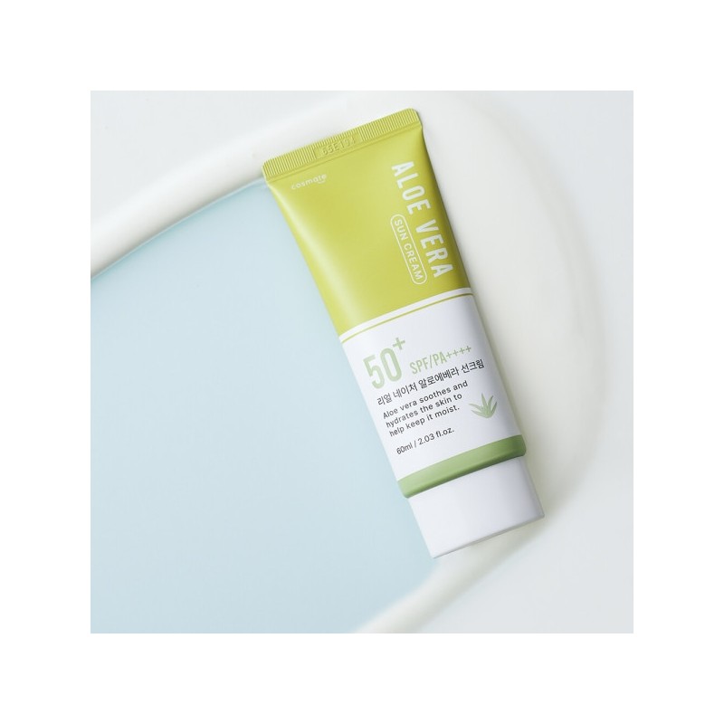 Real Nature Aloe Vera Sun Cream 500ml+60ml SPF50+ PA++++ /