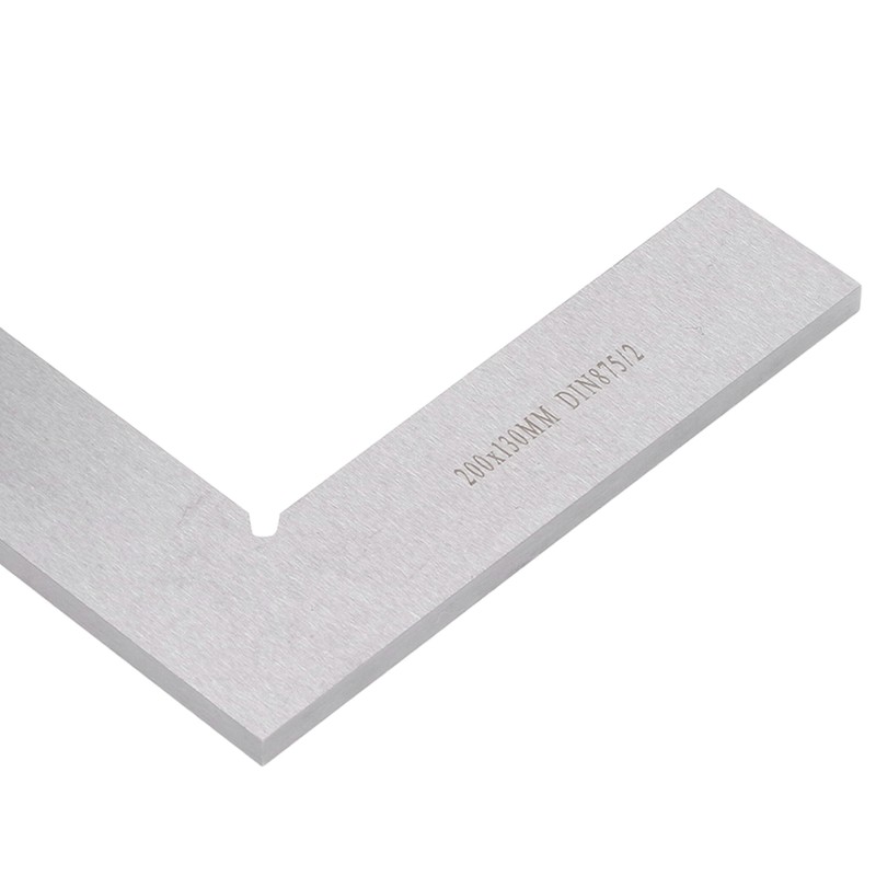 Machinist Square 200x130mm 90 Degree Right Angle High Accuracy Ergonomic