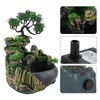 Rockery Stream Tabletop Fountain, Zen Meditation Indoor Waterfall Feature with
