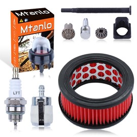 Mtanlo Premium Replacement Parts for Echo CS-400, CS400, CS-450 - Includes Primer Bulb, Fuel Filter, Spark Plug, Air Filter, and Adjustment Screw for Enhanced Per for mance
