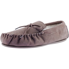Mokkers Oliver Mens Moccasin Slippers Dark Camel