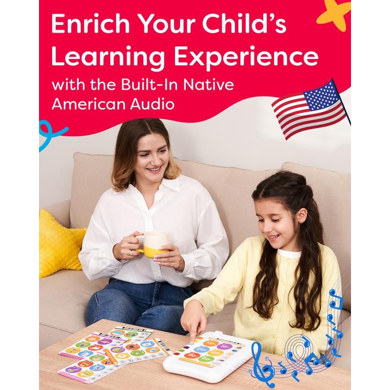 Phonics Learning Pad - Electronic Learn to Read Game for