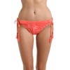 La Blanca - Parte Inferior de Bikini Hipster con Lazo