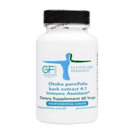 Gluten-Free Remedies Otoba Parvifolia Bark Extract 4:1-250mg - 60 Capsules