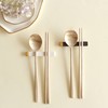 Notdam Bangjja Yugi Organic Spoon 2-Person Round Spoon Set /