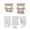 Fall Thanksgiving Kitchen Curtains Sets 24 Inch Length with Valance,
