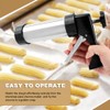 Churro Maker Machine, Stainless Steel Churros Gun Kit, Cookie Press