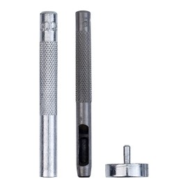 Trimming Shop 6mm Grommet Tool Kit, 100pcs 4 Colors Grommets Eyelets with Installation Tools for DIY Projects Leathercrafts Repair Clothing Shoes Handbag Decoration (25pcs of Each Colour)