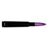 VMS RACING 50 Cal Caliber Black Purple TIP Bullet Antenna