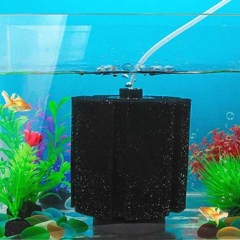 SagaSave 1Pcs Aquarium Bio Sponge Filter Quiet Small Fish Foam