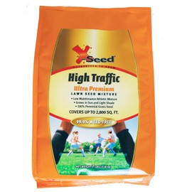X-Seed Ultra Premium High Traffic Lawn Seed Mixture, 7-Pound