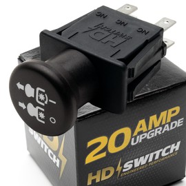 20 AMP Upgrade Clutch PTO Switch Replaces MTD Columbia 925-04174, 725-04174
