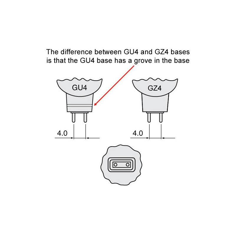 Tungsten Halogen 10 Degree 35W Bulb