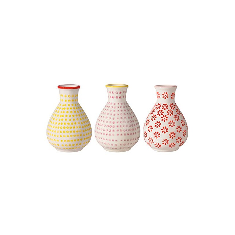 Bloomingville Susie Retro Vases Small Diameter 6.5 cm Height 11