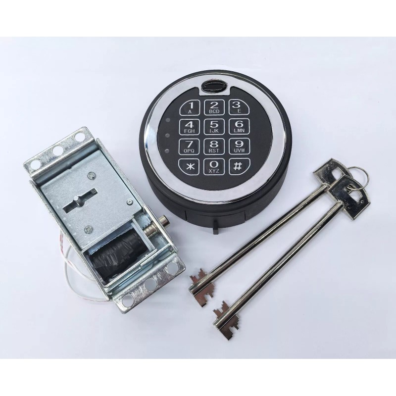 WAHLINPARTS Digital Keypad Lock Gun Safe Lock Replacement Electronic Solenoid