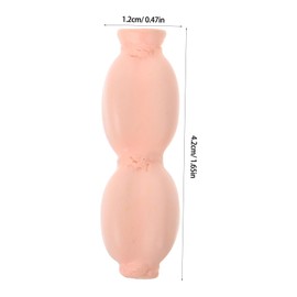 SUPVOX 10pcs Miniature Realistic Lotus Root Figurines Sturdy Resin Vegetables for Dollhouse Decoration Creative Pretend Food Unique Home Decor