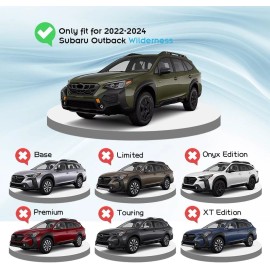 STARSUV Roof Rack Cross Bars for Subaru Outback Wilderness 2022-2025 Aluminum