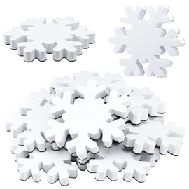 Kolldenn Dry Erase Erasers 8 Pcs Magnetic Dry Erase Erasers Whiteboard Eraser Cute White Board Erasers for Classroom Office and Home (Snowflakes)