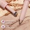 Kaja Wink Dazzle Dual-Ended Eyeshadow Stick Stick 0.017 oz Ice