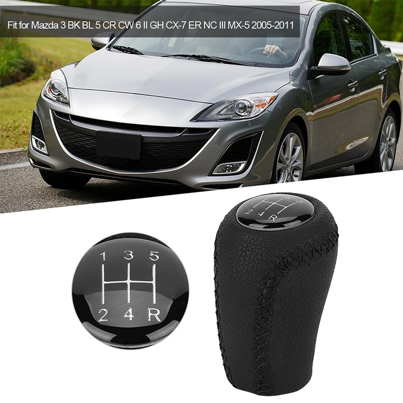 5 Speed Car Gear Stick Shift Knob Head for Mazda