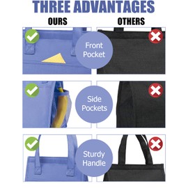 Fmeida Kühltasche für unterwegs Lunchtasche Damen Meal Prep Tasche Wasserdicht Isoliertasche Mini Lunchbox Tasche für Arbeit Picknick Reisen Lila 9L