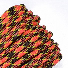 10', 25', 50', 100' Hanks, 250 ft Spool, 1000 Ft Spool of Parachute 550 Cord Type III 7 Strand Paracord - Morning Wood - 10 Feet