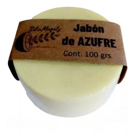 LiliaMagaly Jabón De Azufre 100 Grs. Paq. 5 Piezas (escabiosis, Acné)