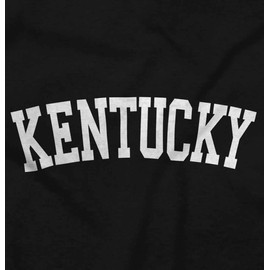 Kentucky Simple Traditional Classic Long Sleeve Tshirt Men Women Black