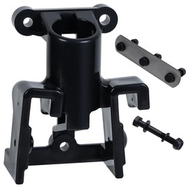 Vitonsbay Gladhand & Plug Holder w/Hardware,Gladhand Bracket with Single Plugs and 2 Gladhand Holder for Semi Truck,Air Brake Coiled Line & Electric Power Cable Organizer Bracket.