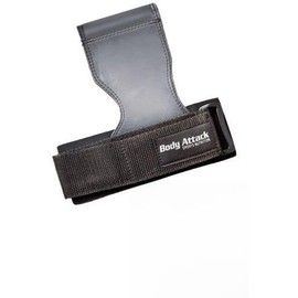 Body Attack Unisex Adult Power Grips Training Accessories, Black