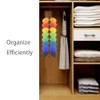 ZipSeven Hat Rack for Baseball Caps Adjustable Hanging Hat Organizer
