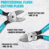 DURATECH 129 mm Wire Cutters | Ultra Sharp Spring Loaded