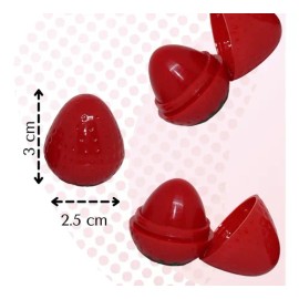 Balsamo Para Labios Forma De Fresa Mayoreo Lip Balm