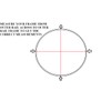 Jumping Surface for 15' Trampoline with 98 V-Rings - 6"