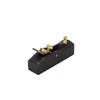 Violin Thumb Planer Glossy Ebony Brass Small Production Tool Portable
