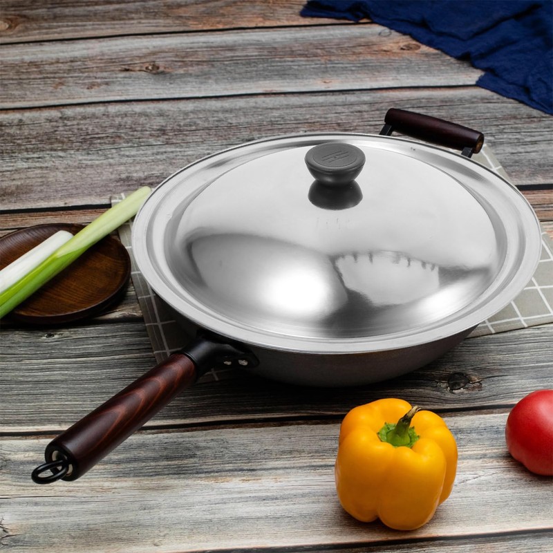 Ciieeo Stainless Steel Pot Lid Replacement Cover for Pots Pans