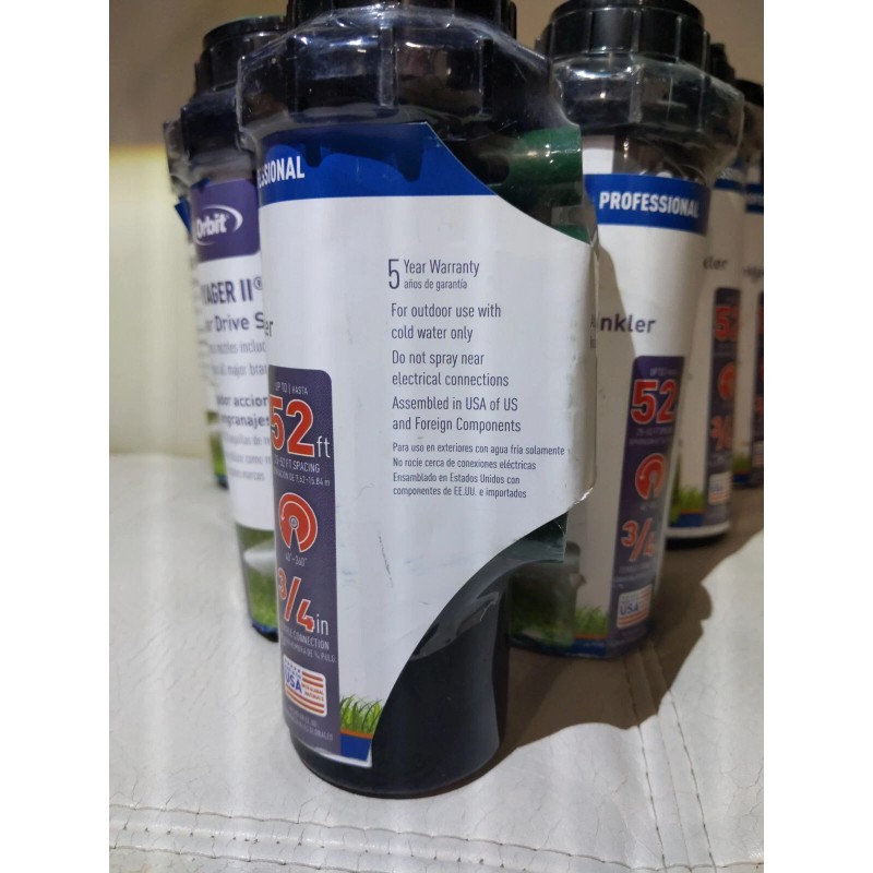 Orbit 1 Pack NEW Orbit Voyager II Gear Drive Sprinkler