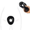 Super Big Hollow Anal Butt Plugs:Hollow Tunnel Liquid Silicone Anal