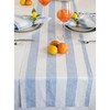 Solino Home Linen Table Runner 144 Inches Long - Cabana