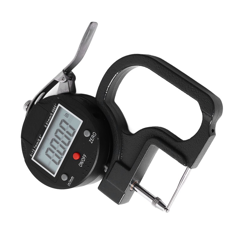 Thickness Meter Digital Display 0.0005 Inch Resolution High Accuracy Multifunctional