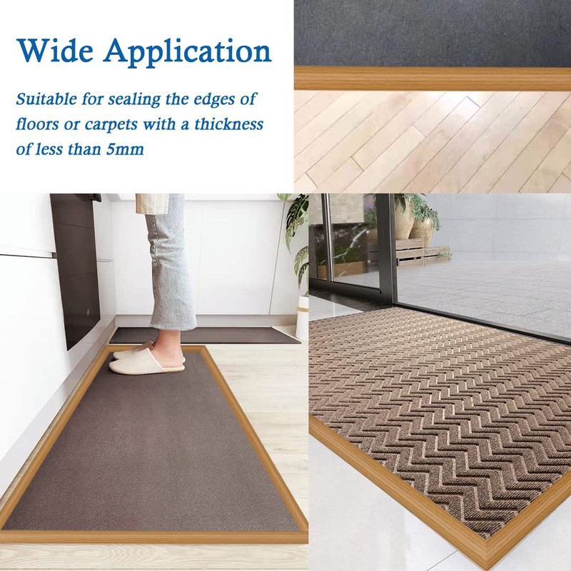 Floor Transition Strip Self Adhesive Carpet & Flooring Transitions Edging