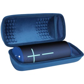 Lebakort Storage Case Compatible with Ultimate Ears UE MEGABOOM 4 3 Portable Waterproof Bluetooth Speaker (Blue Case)