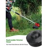 YOUSHARES Trimmer Mower Head M10 x 1.25 for Brush Cutter,