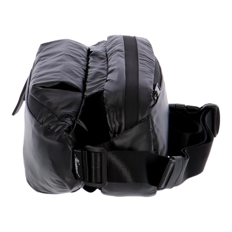 Nanoel Grete 2453311003 Body Bag, Glossy Body Bag, black (210)